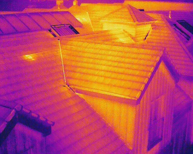Thermal Imaging Roof Survey Image Chorley